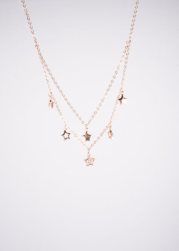Infinity Drift Rose Gold Chain