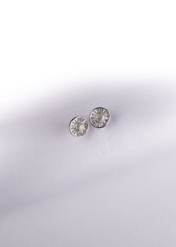 Stardust Pebble Studs