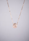 Classic Silver Rose Gold Pendant