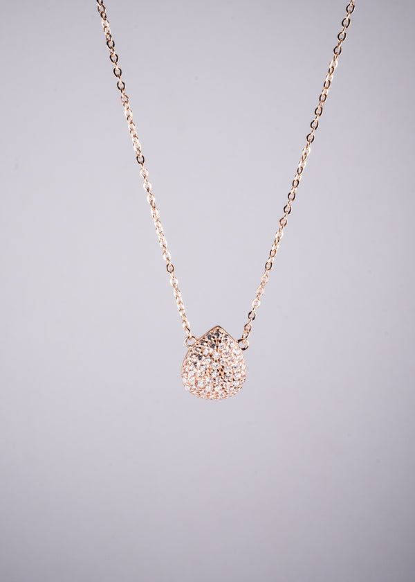 Classic Silver Rose Gold Pendant