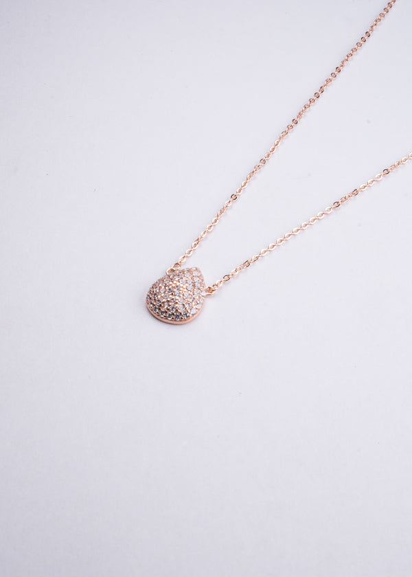 Classic Silver Rose Gold Pendant